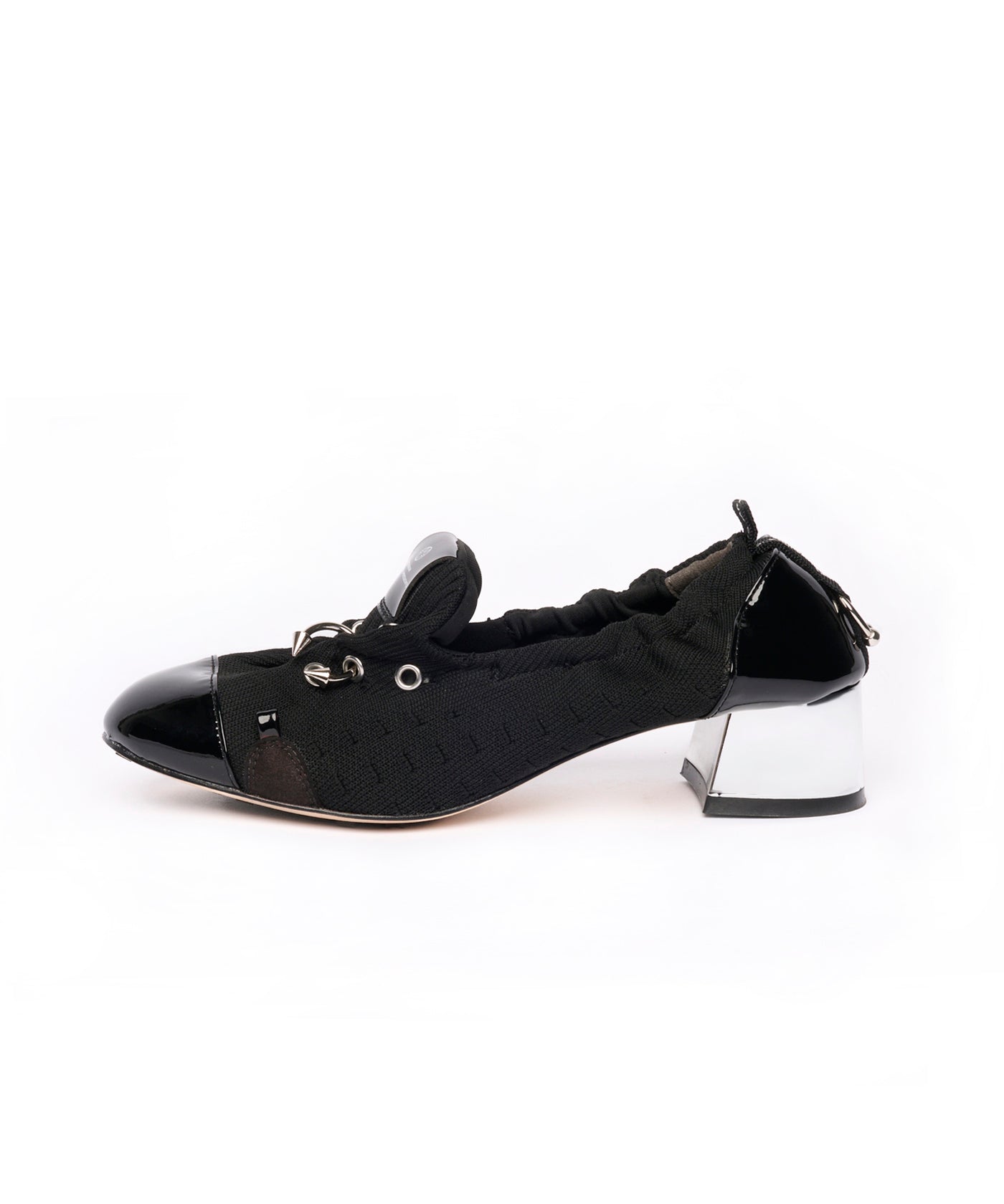 Punk Ballet Slip-On Heels