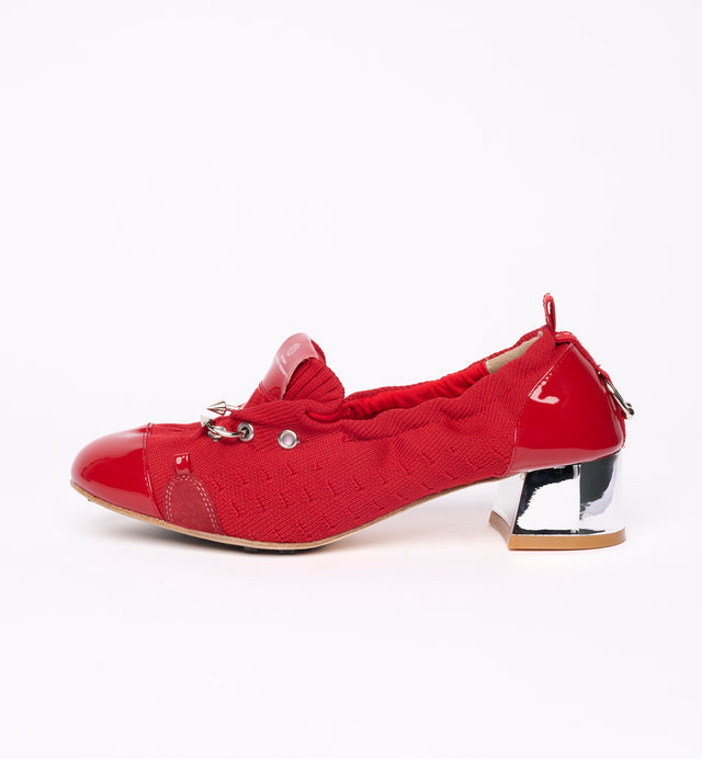 Punk Ballet Slip-On Heels