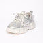 Bumpy Sole Pearl Sneakers - Silver