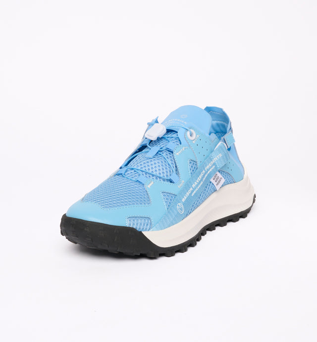 Touch-Strap Track Sneakers - Blue