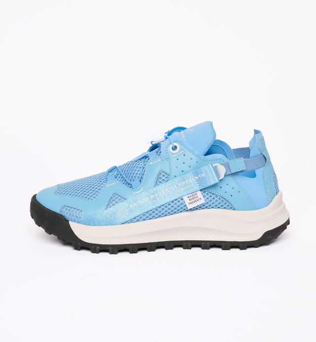 Touch-Strap Track Sneakers - Blue