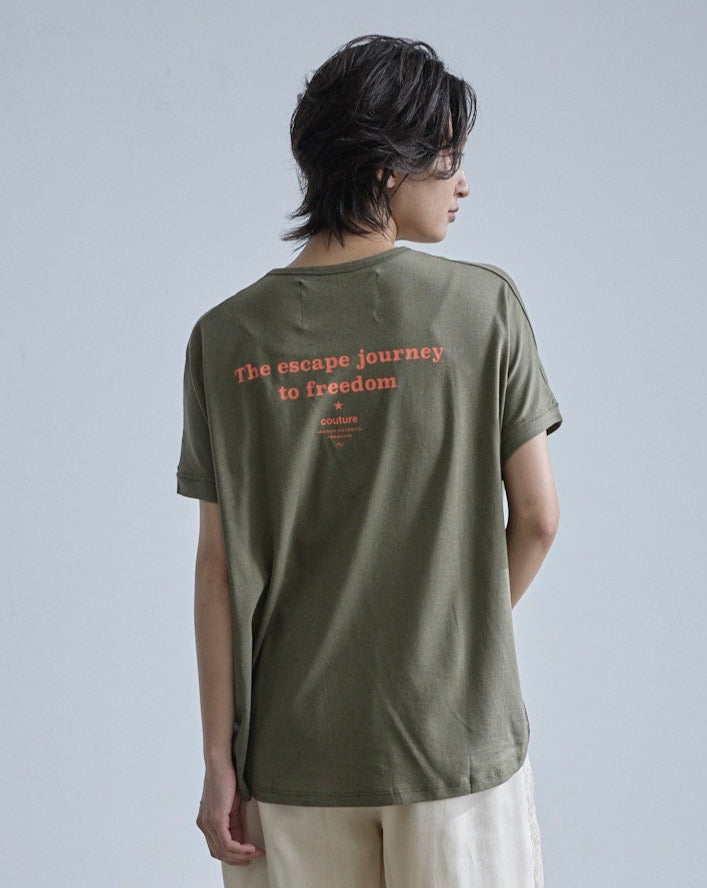 Maison Margiela◇20SS/Fake NewsプリントTシャツ - Tシャツ