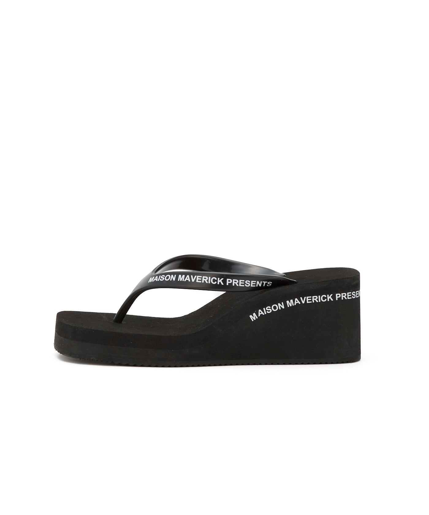 MAVERICK Wedge Beach Sandals - black – MAISON MAVERICK PRESENTS