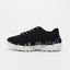 Bumpy Sole Lace Sneaker - Black