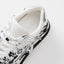 Tweed Ancestor Dad Sneaker - White