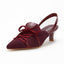 Knit Lace-Up Sneaker Heels