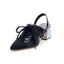 Hybrid Sneaker Metallic Heels