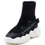 Short-Haired High-Top Sneakers