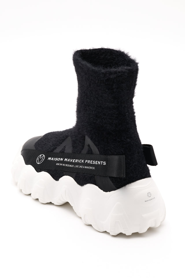 Short-Haired High-Top Sneakers