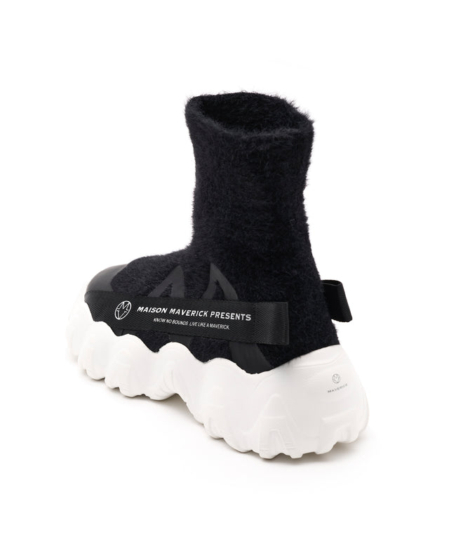 Short-Haired High-Top Sneakers