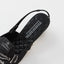 Denim Lace-Up Sneaker Heel