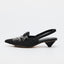 Denim Lace-Up Sneaker Heel