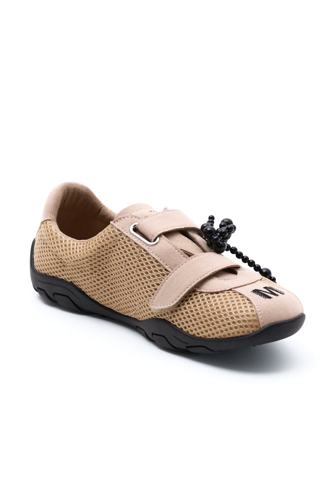 Mesh Ballerina Bow Sneakers