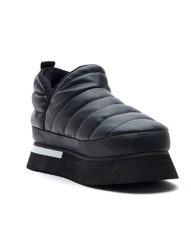 パデッドチャンキースニーカーblack