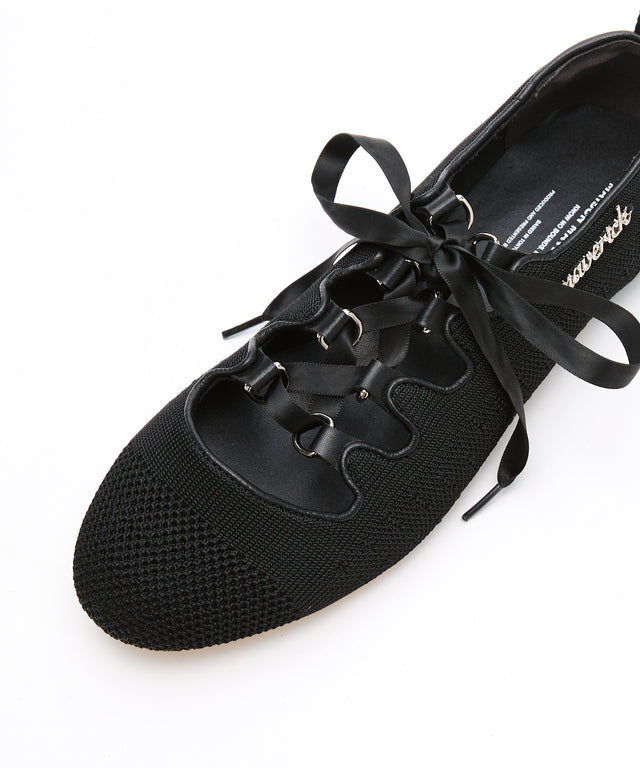 Knit Ballerina Flats