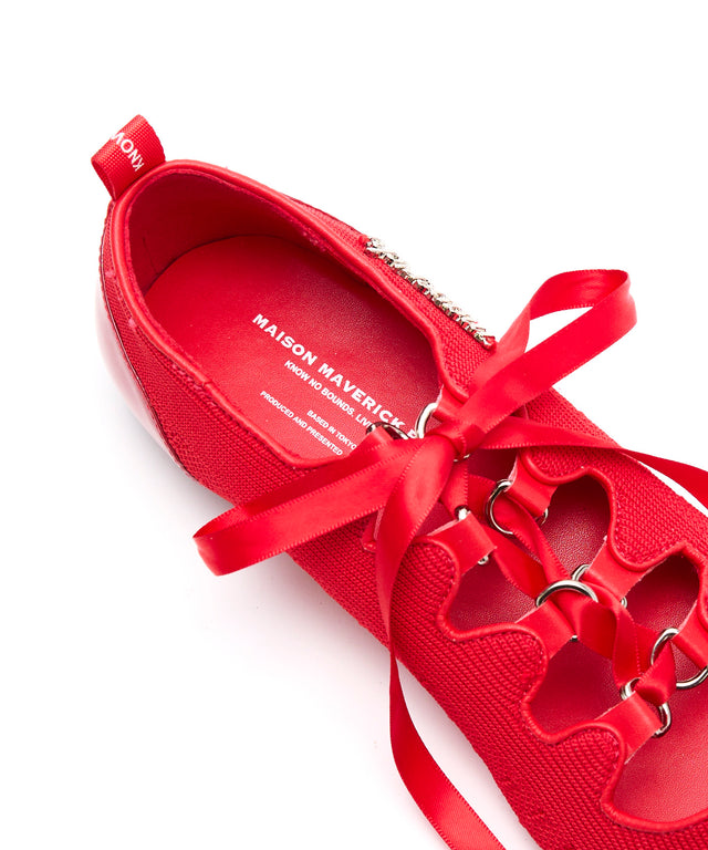 Knit Ballerina Flats