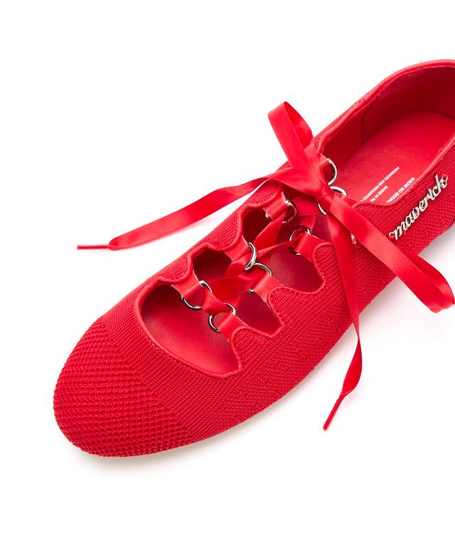 Knit Ballerina Flats