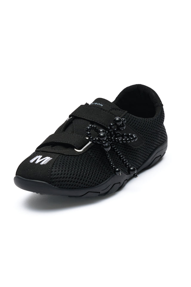 Mesh Ballerina Bow Sneakers