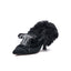 Furry Heel Pumps