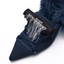 Furry Heel Pumps