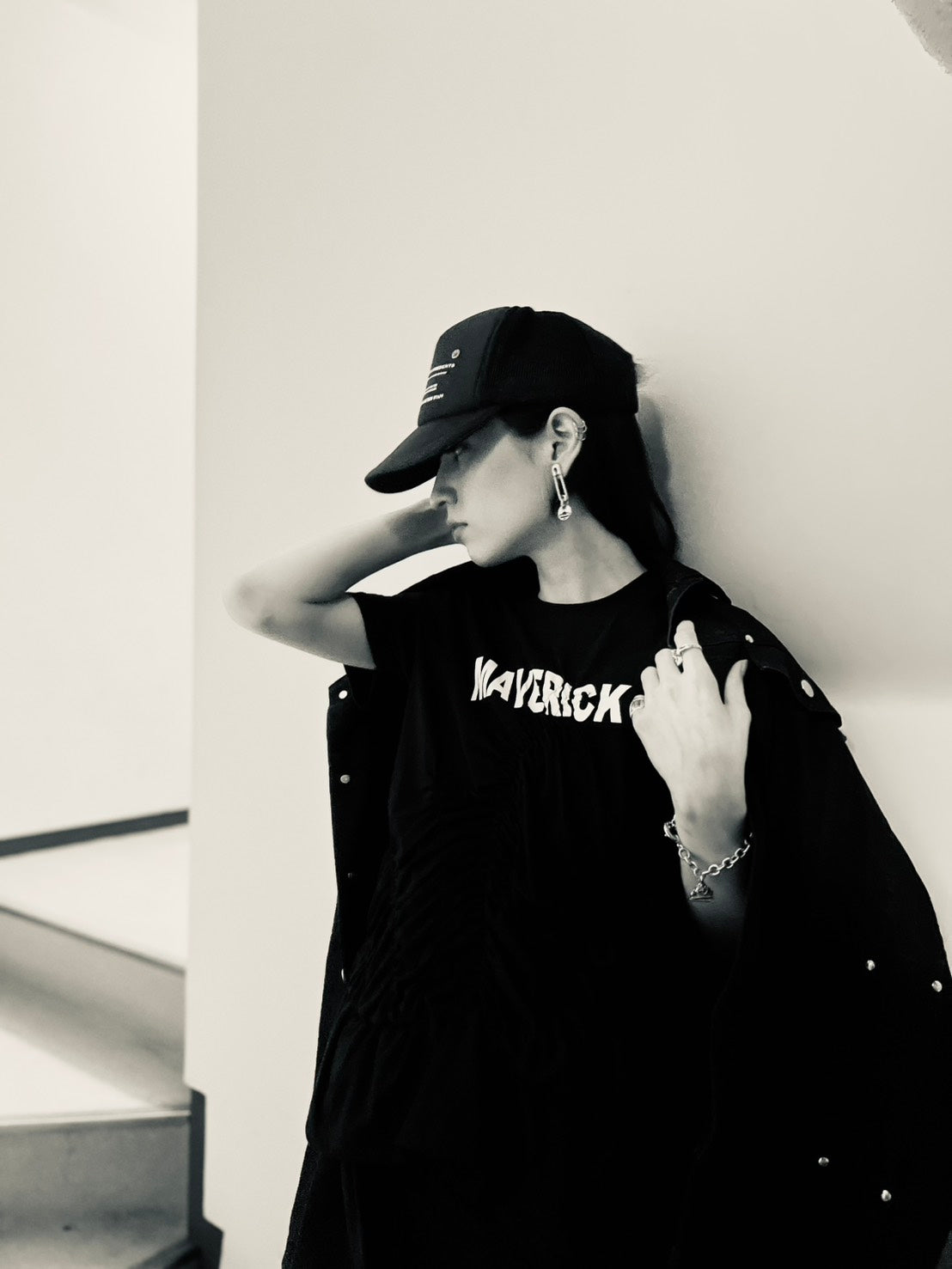 Gathered MAVERICK Tee