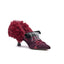 Furry Heel Pumps