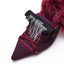 Furry Heel Pumps