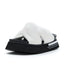 Crossed Puff Sandals