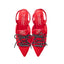 Knit Lace-Up Sneaker Heels