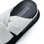 Crossed Puff Sandals