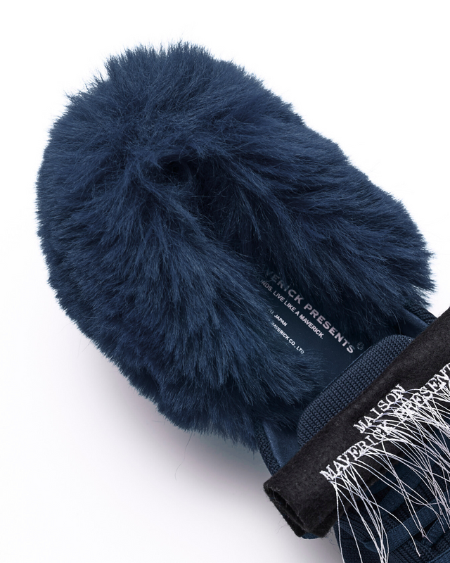 Furry Heel Pumps