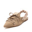 Lace-Up SHUSHU Flats