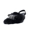 Furry Slingback Pumps