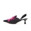Knit Lace-Up Sneaker Heels