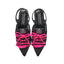 Knit Lace-Up Sneaker Heels