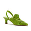 Knit Lace-Up Sneaker Heels
