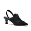 Knit Lace-Up Sneaker Heels
