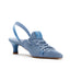 Knit Lace-Up Sneaker Heels