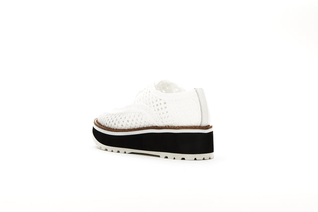 Raffia Platform Sneakers