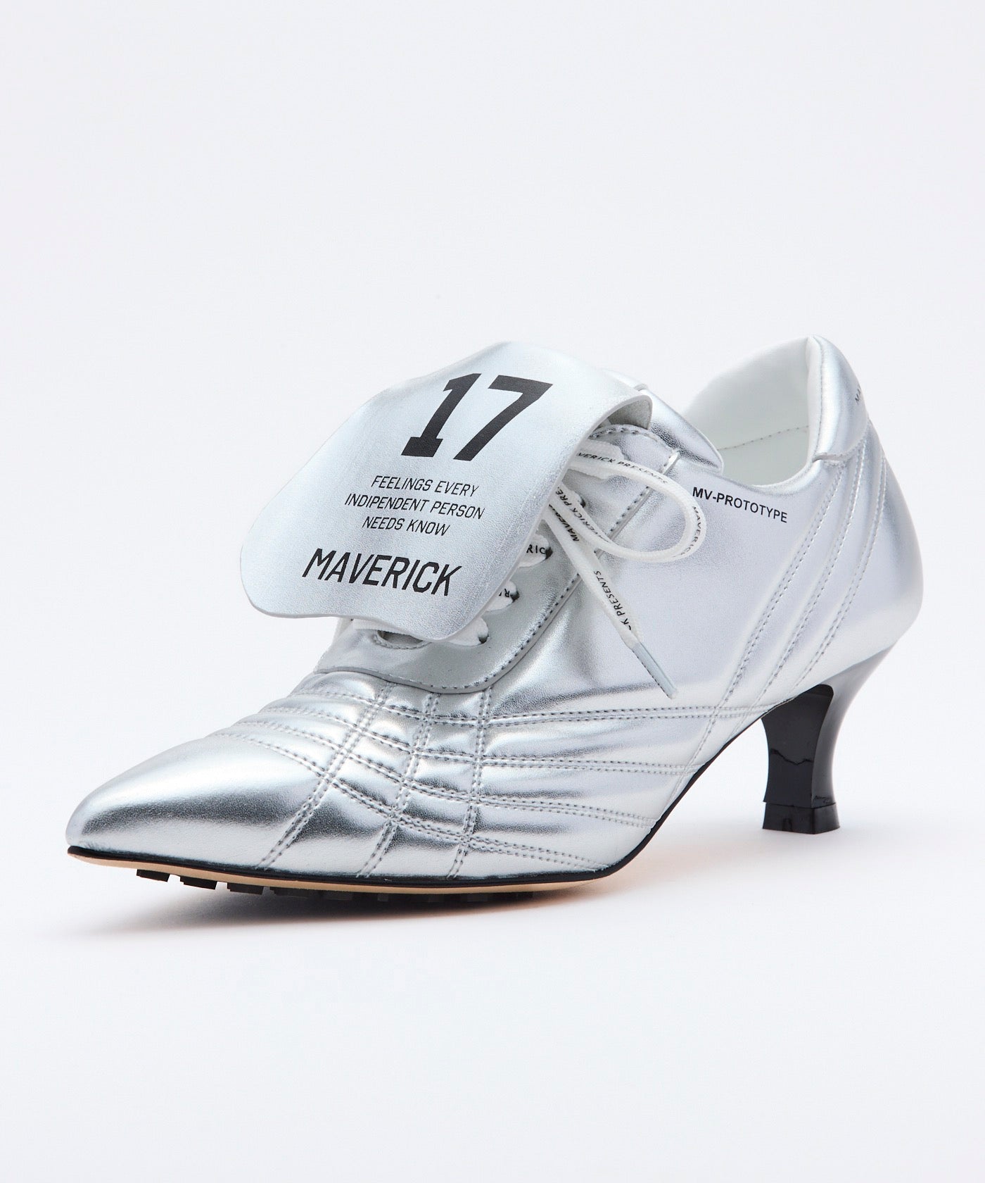 Spiked Baseball Sneaker Heels – MAISON MAVERICK PRESENTS