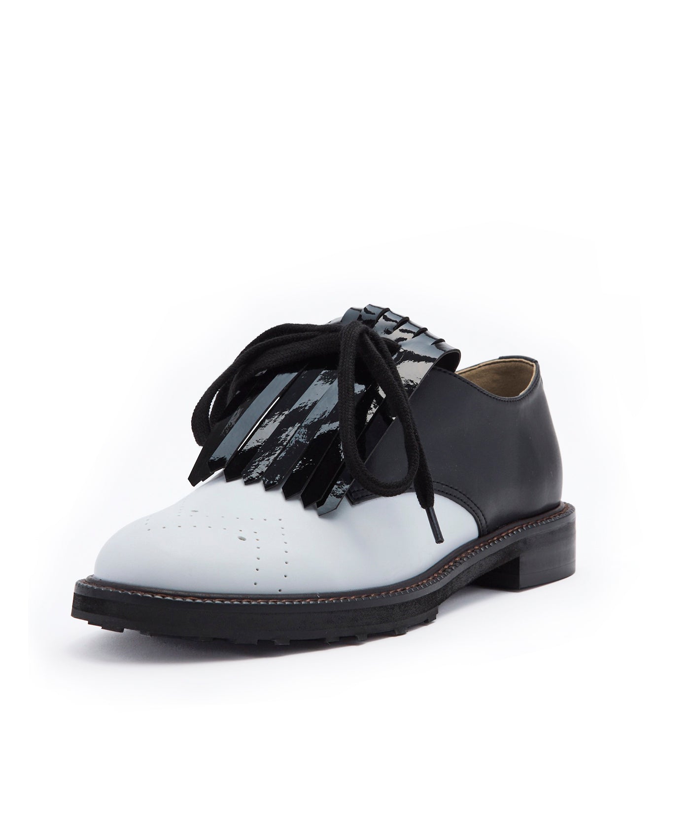 Tassel Lace-Up Oxford Shoes