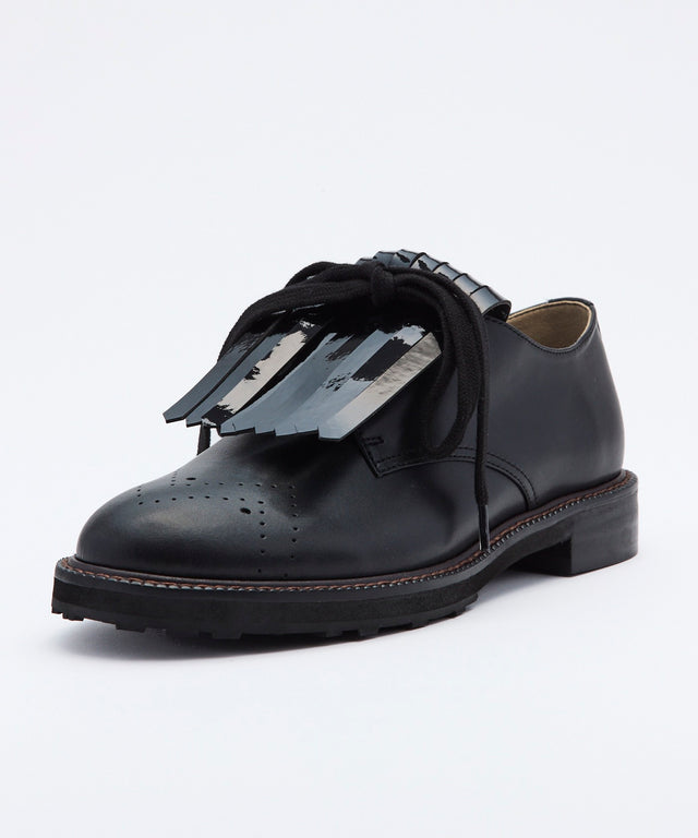 Tassel Lace-Up Oxford Shoes