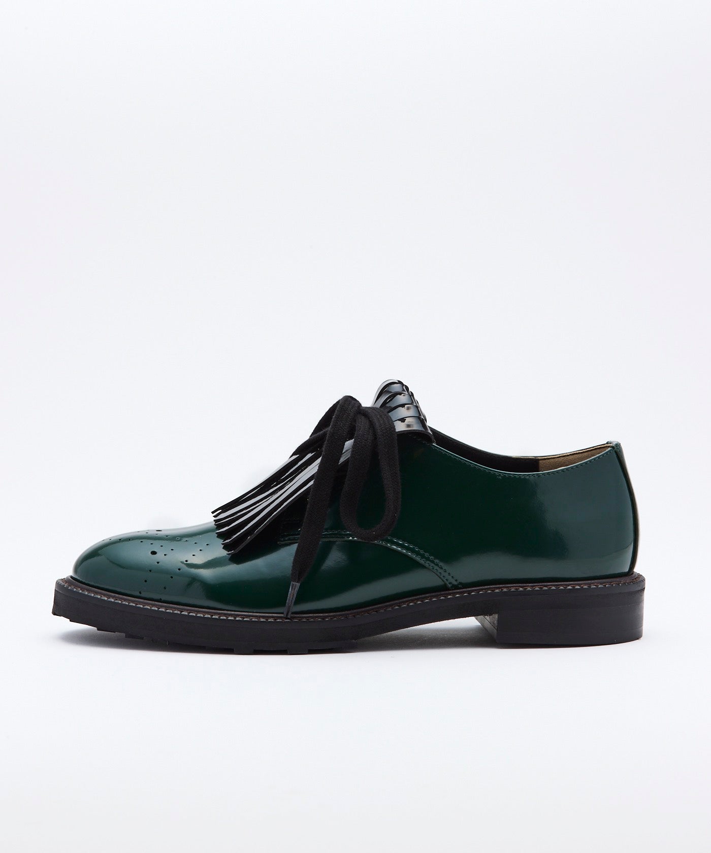 Tassel Lace-Up Oxford Shoes