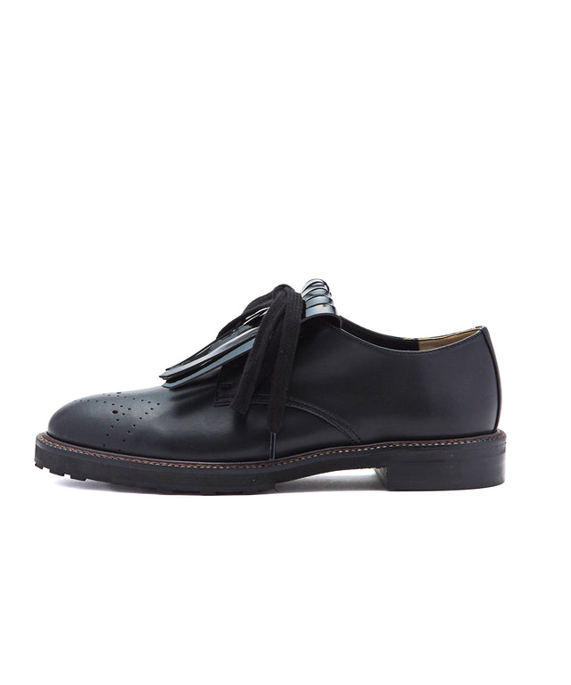 Tassel Lace-Up Oxford Shoes