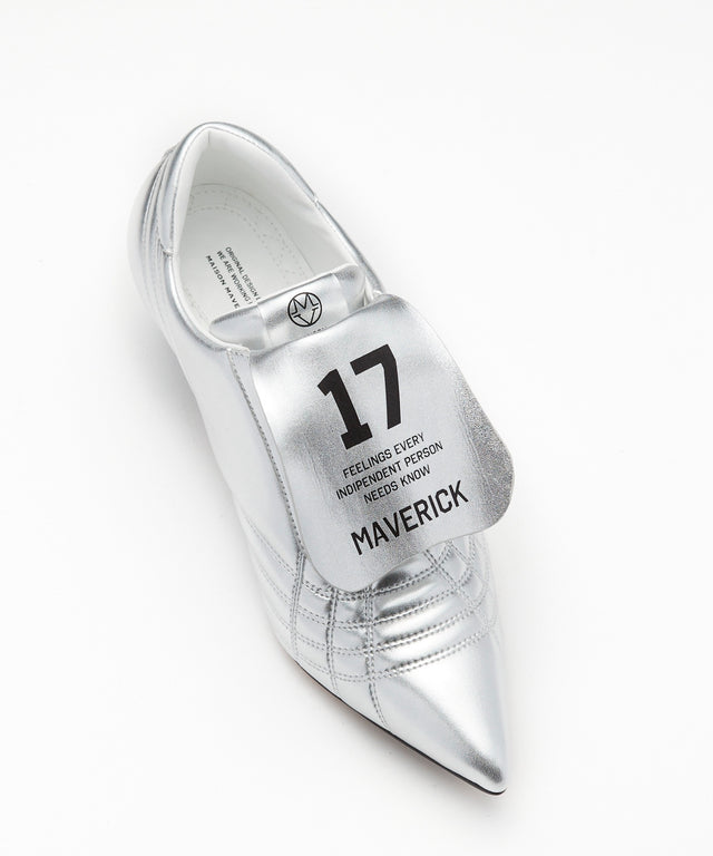 Spiked Baseball Sneaker Heels