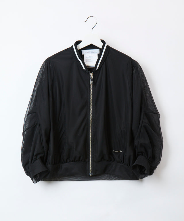 Tulle Layered Blouson