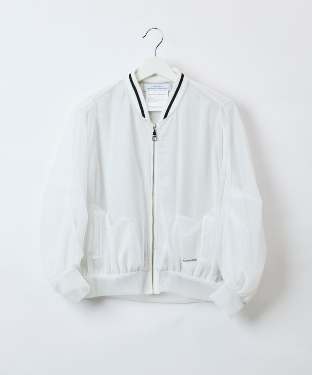 Tulle Layered Blouson