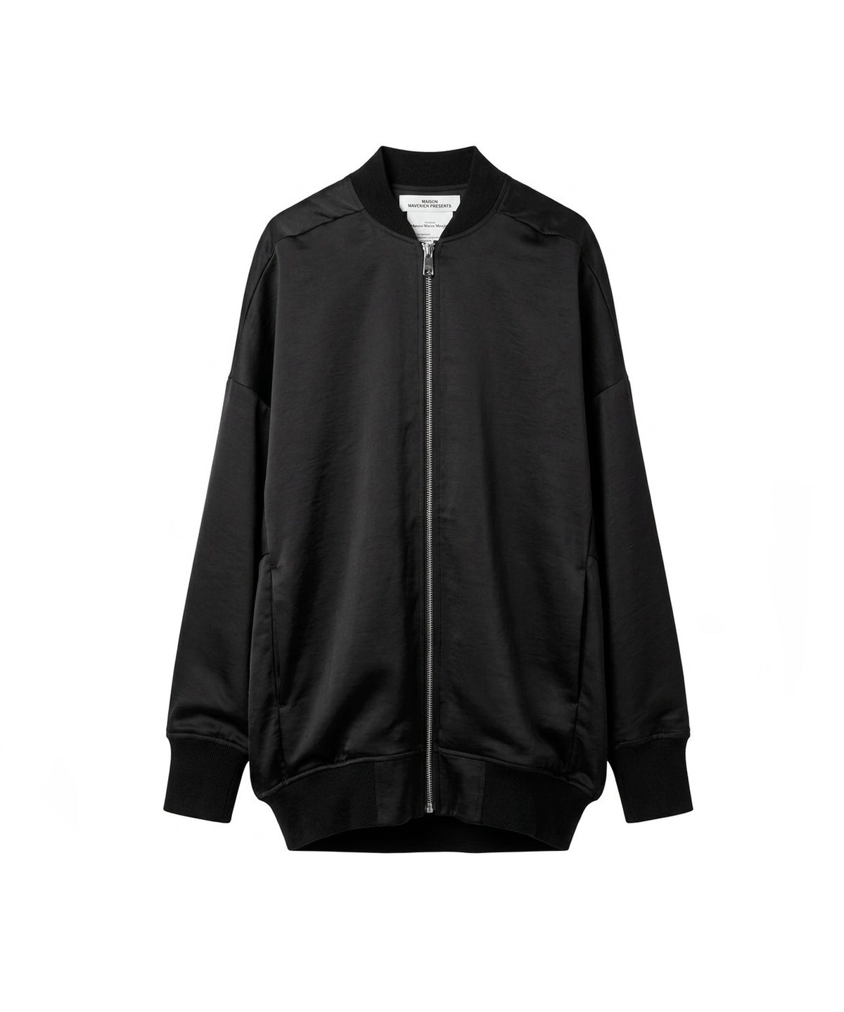 Draped Bomber Jacket