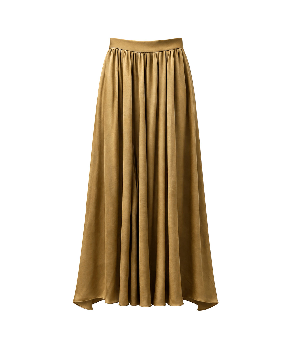 Draped Midi Skirt