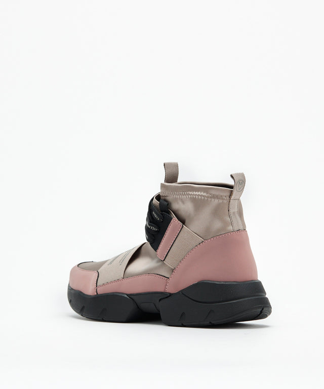 Futuristic High-Cut Sneakers